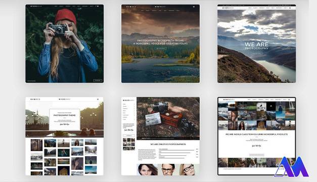 قالب Photography WordPress- بهترین قالب های هنری وردپرس