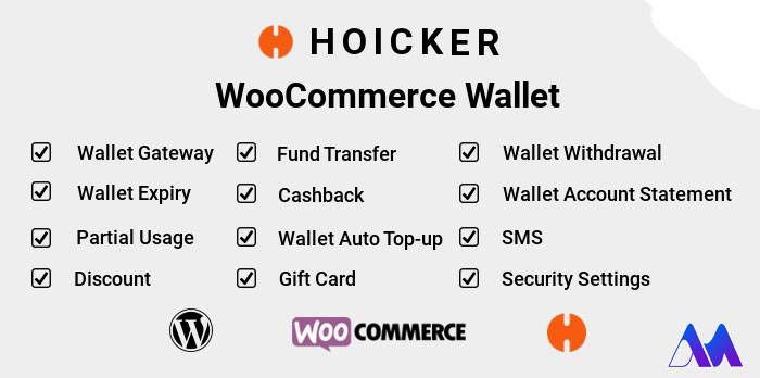 افزونه Hoicker WooCommerce Wallet- بهترین افزونه کیف پول وردپرس 