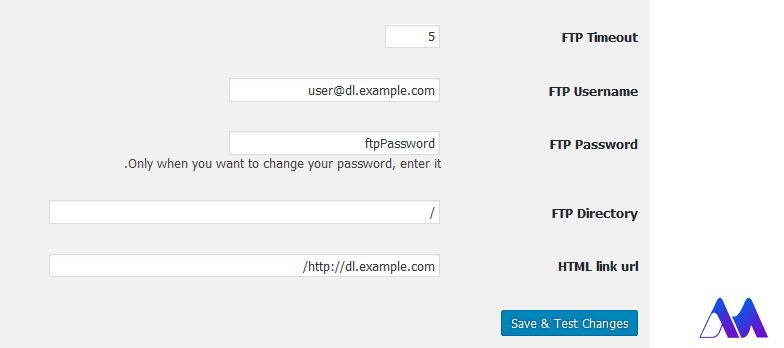 بررسی تنظیمات افزونه  Upload to FTP